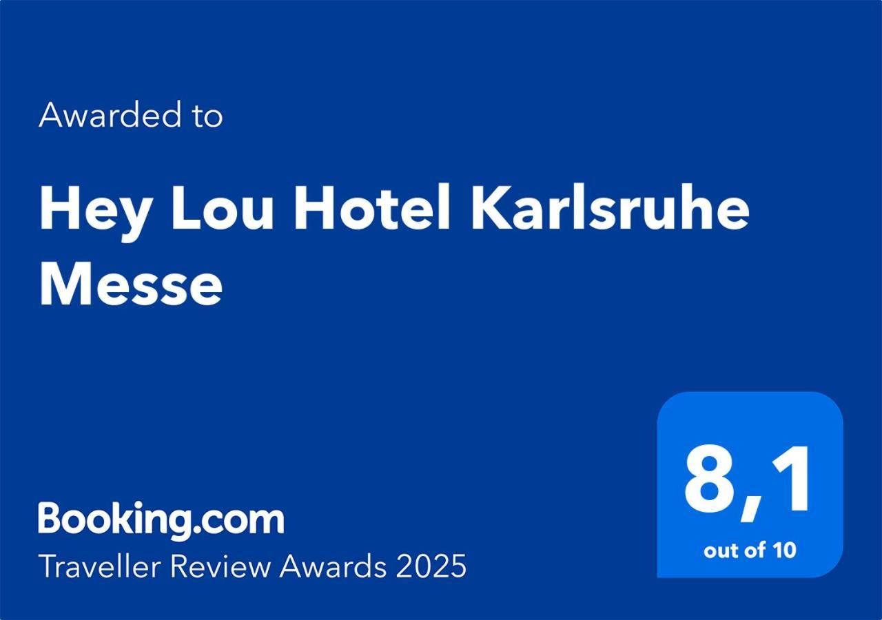 ריינשטטן Hey Lou Hotel Karlsruhe Messe מראה חיצוני תמונה